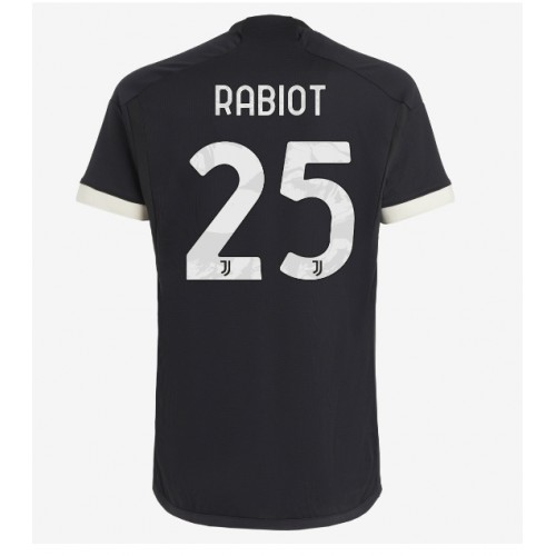 Pánský Fotbalový dres Juventus Adrien Rabiot #25 2023-24 Třetí Krátký Rukáv